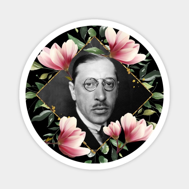 Igor Stravinsky Magnet by TheMusicophile